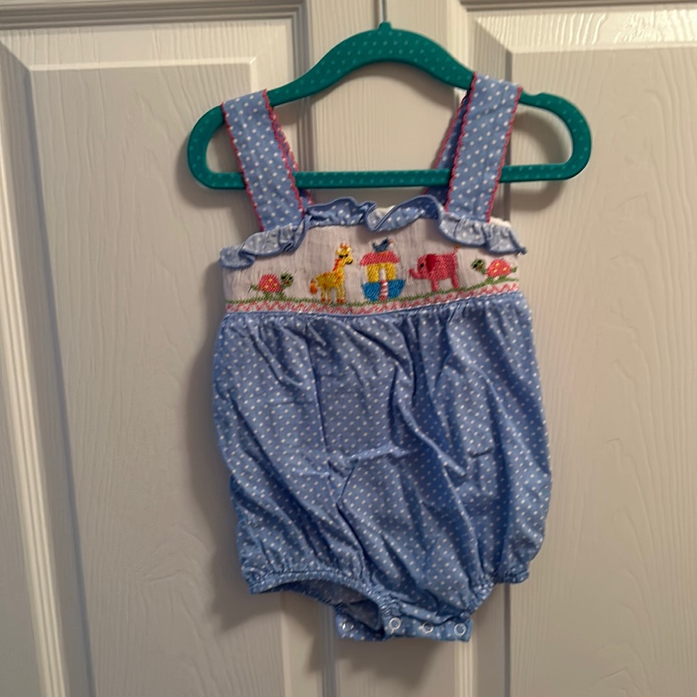 Noah’s Arc Smocked Jumper